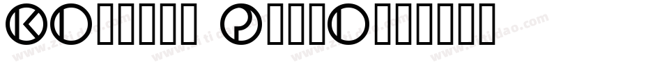 Kneebls Plain字体转换